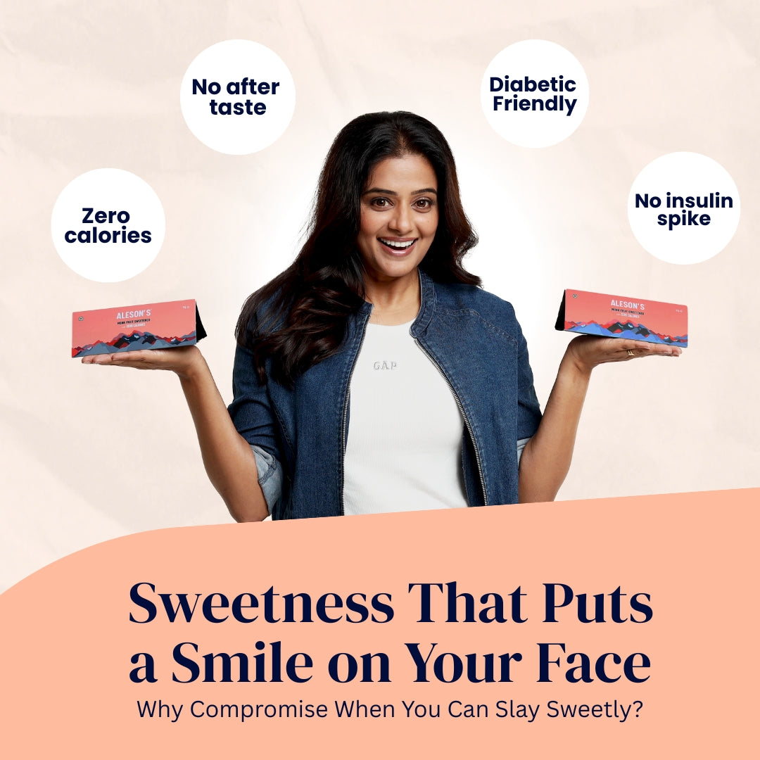 Monk Fruit Sweetener | 75g x 4 | Combo Pack 120 Sachets