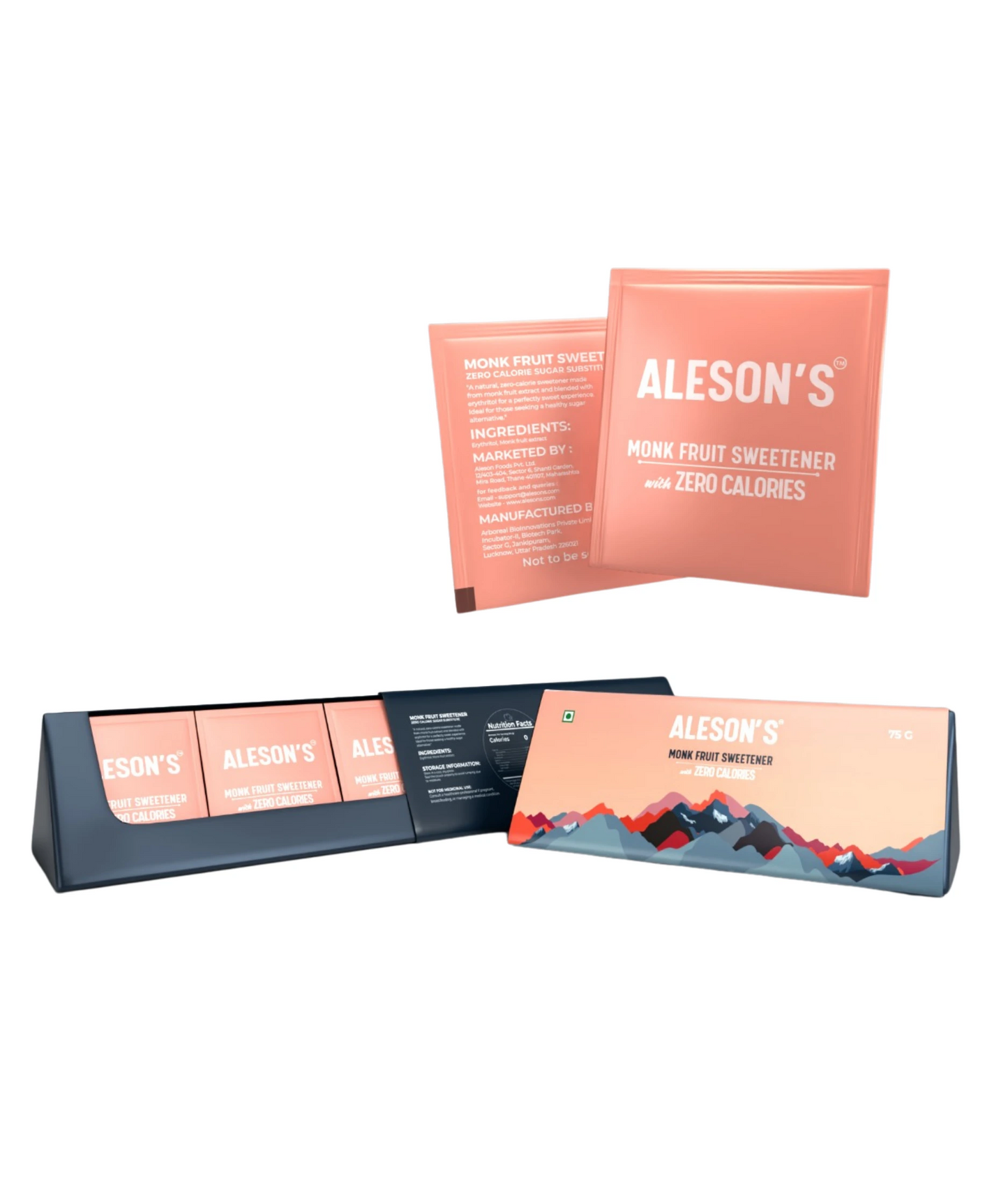 Monk Fruit Sweetener | 30 Sachets | 75g