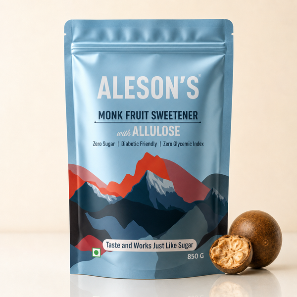 850g Aleson's Monk Fruit Sweetener with Allulose | Zero Sugar Sweetener
