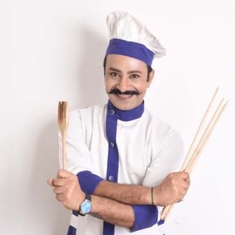 Chef Rahul recommending Aleson’s Monk Fruit Sweetener