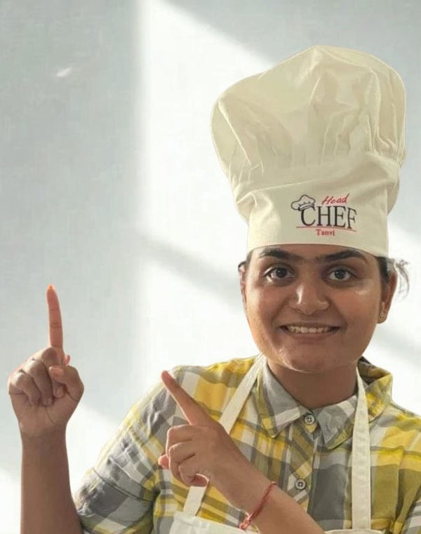 Chef Tanvi recommending Aleson’s Monk Fruit Sweetener