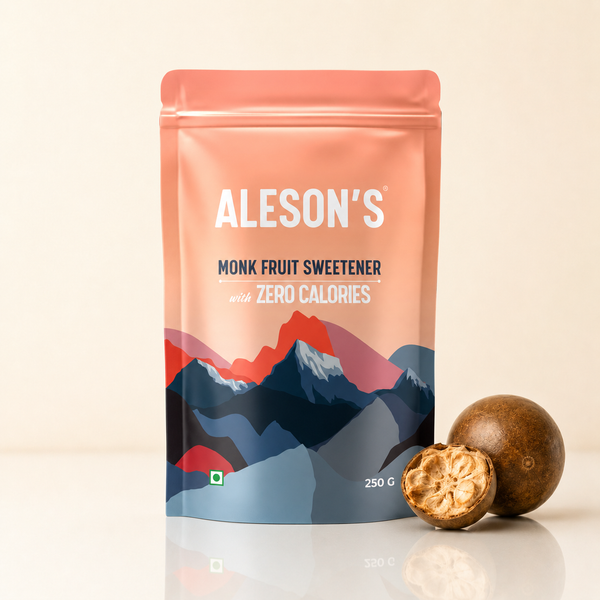 250g Aleson's Monk Fruit Sweetener | 1:1 Natural Sugar Substitute