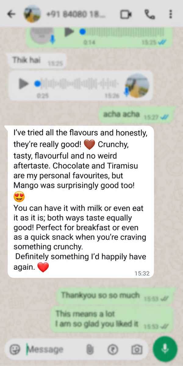 Customer review from Farida Adil, Rajsamand, RJ