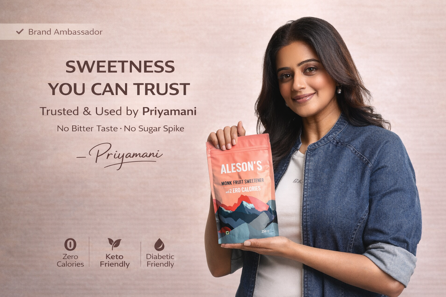 Priyamani Trusted Product Alesons Image