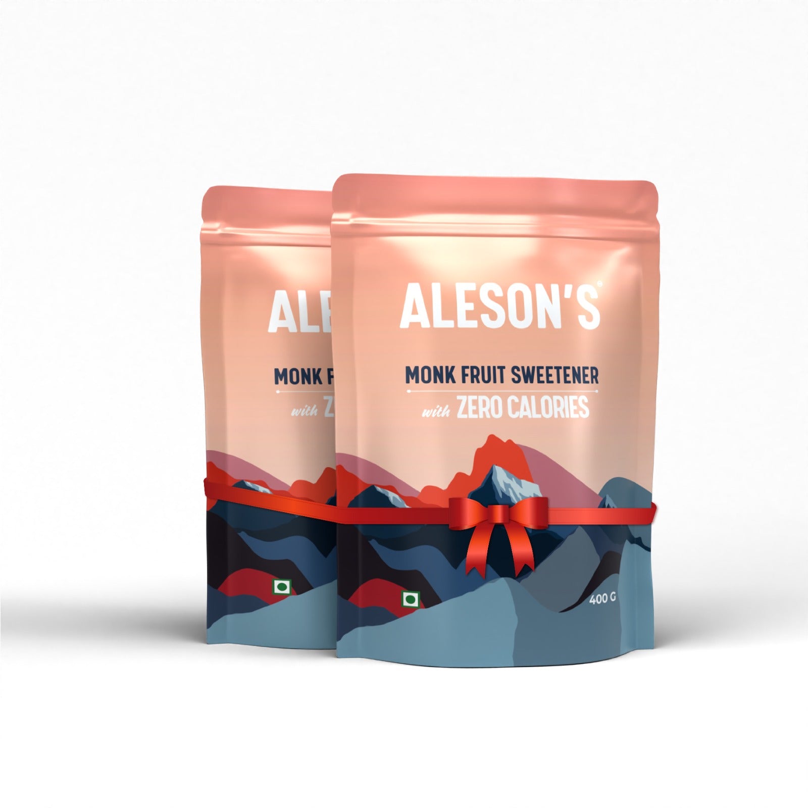 Aleson's Monk Fruit Sweetener Bulk Pack 800g - 400gx2 Combo for regular sugar-free cooking